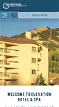 Mobile Screenshot of elevationresort.com